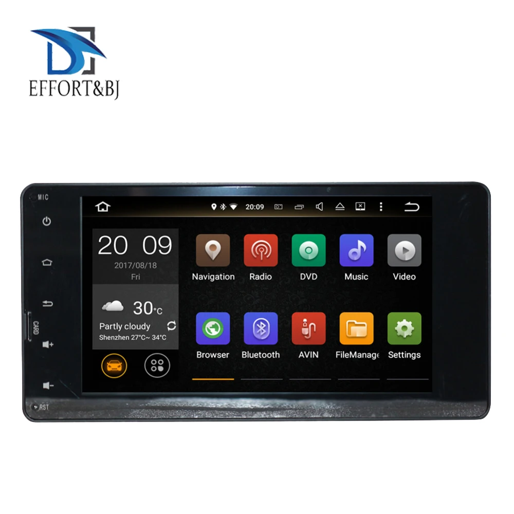 Top Octa Core android 9.0 4G Car GPS navigation for Mitsubishi outlander/lancer/ASX 2013-2015 Car radio multimedia BT WIFI player 0