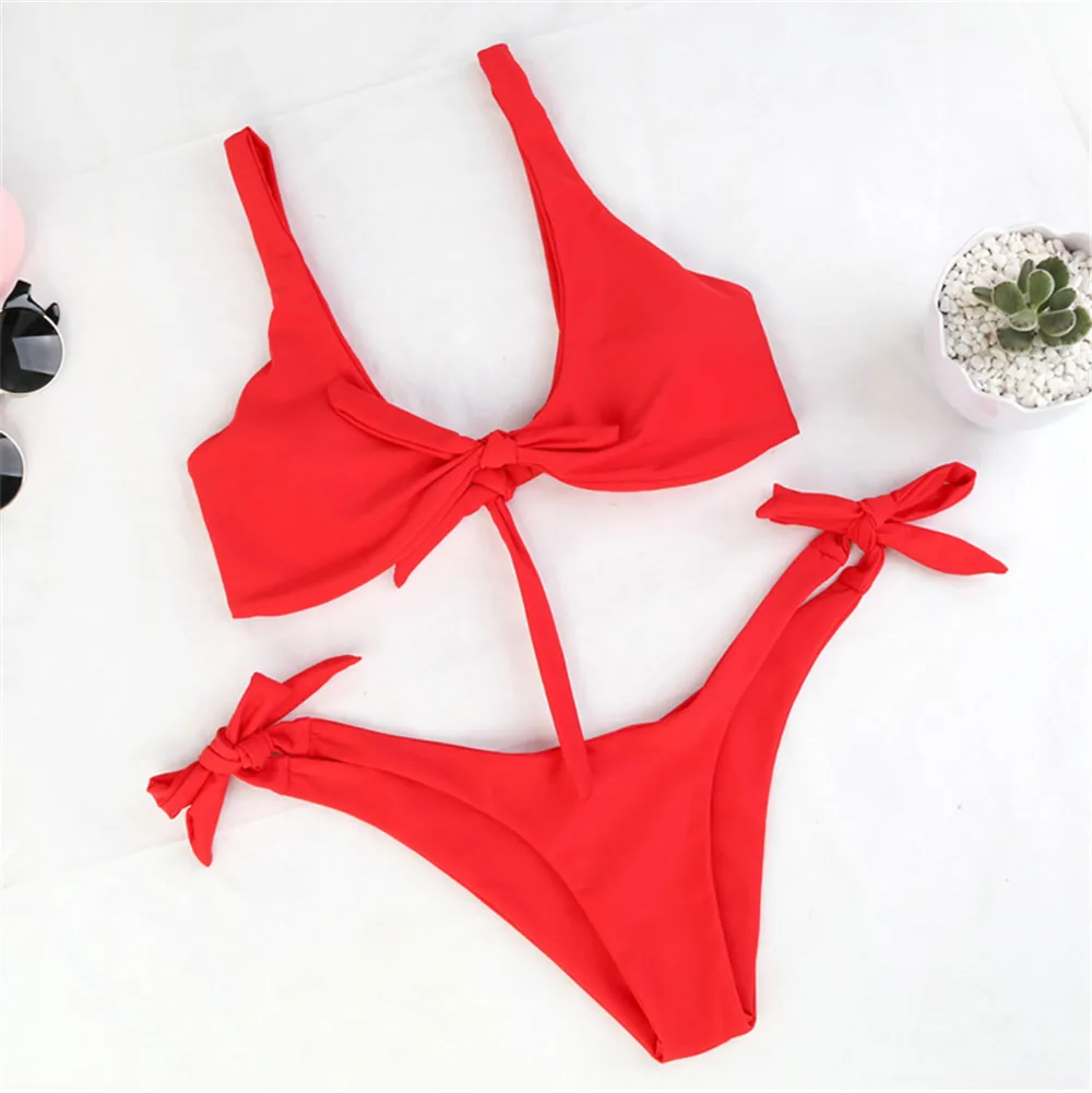 red point swimwear