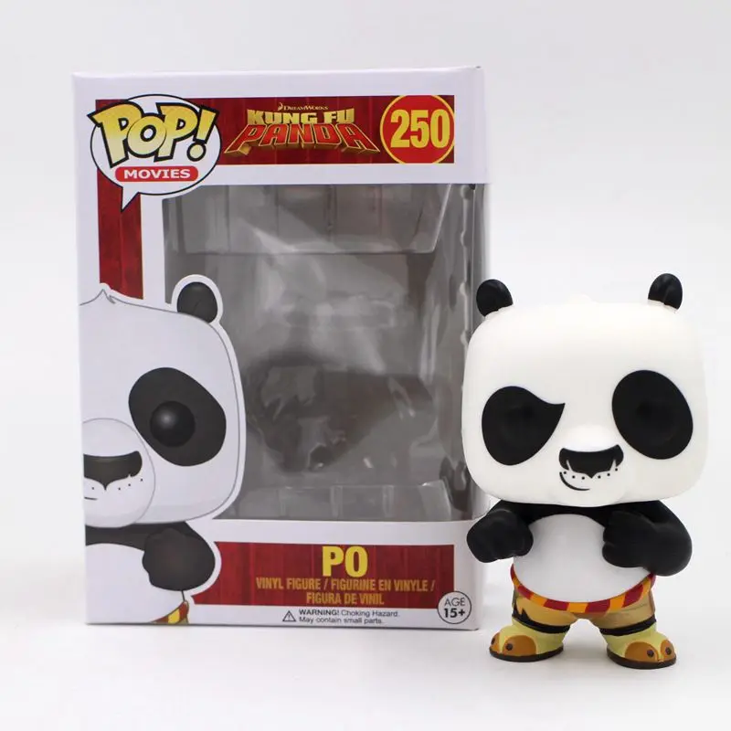 Оригинальный Funko pop панда кунг фу фигурка популярная мультяшная Коллекционная