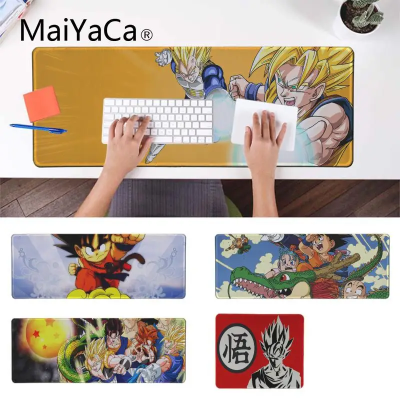 MaiYaCa Vintage Cool Dragon Ball Computer Gaming Mousemats Laptop Gaming Lockedge Mice Mouse pad