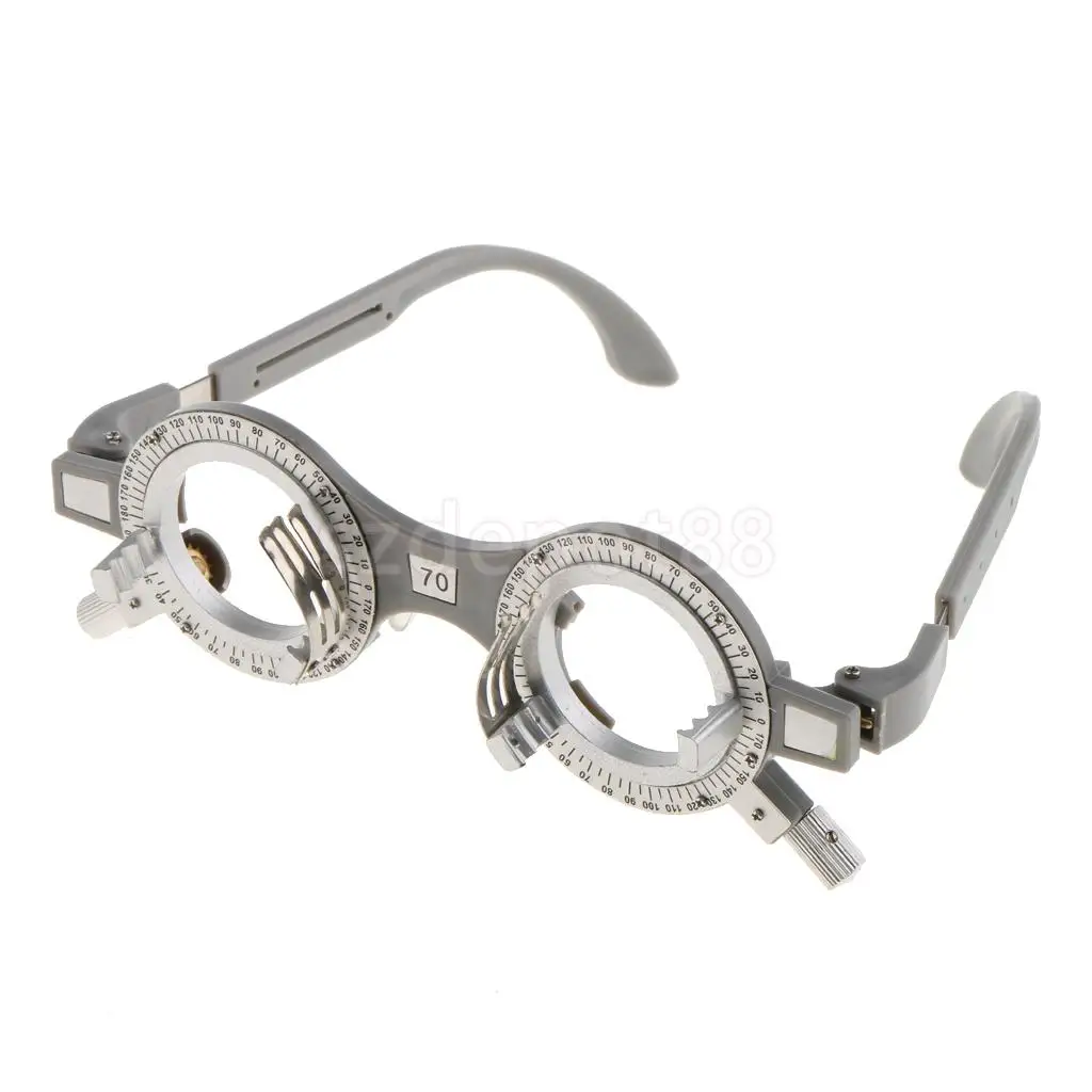 Universal Adjustable Optical Trial Lens Frame Eyeglasses Optometry Optician Optic 52mm 56mm 58mm 60mm 62mm 64mm 66mm 68mm 70mm