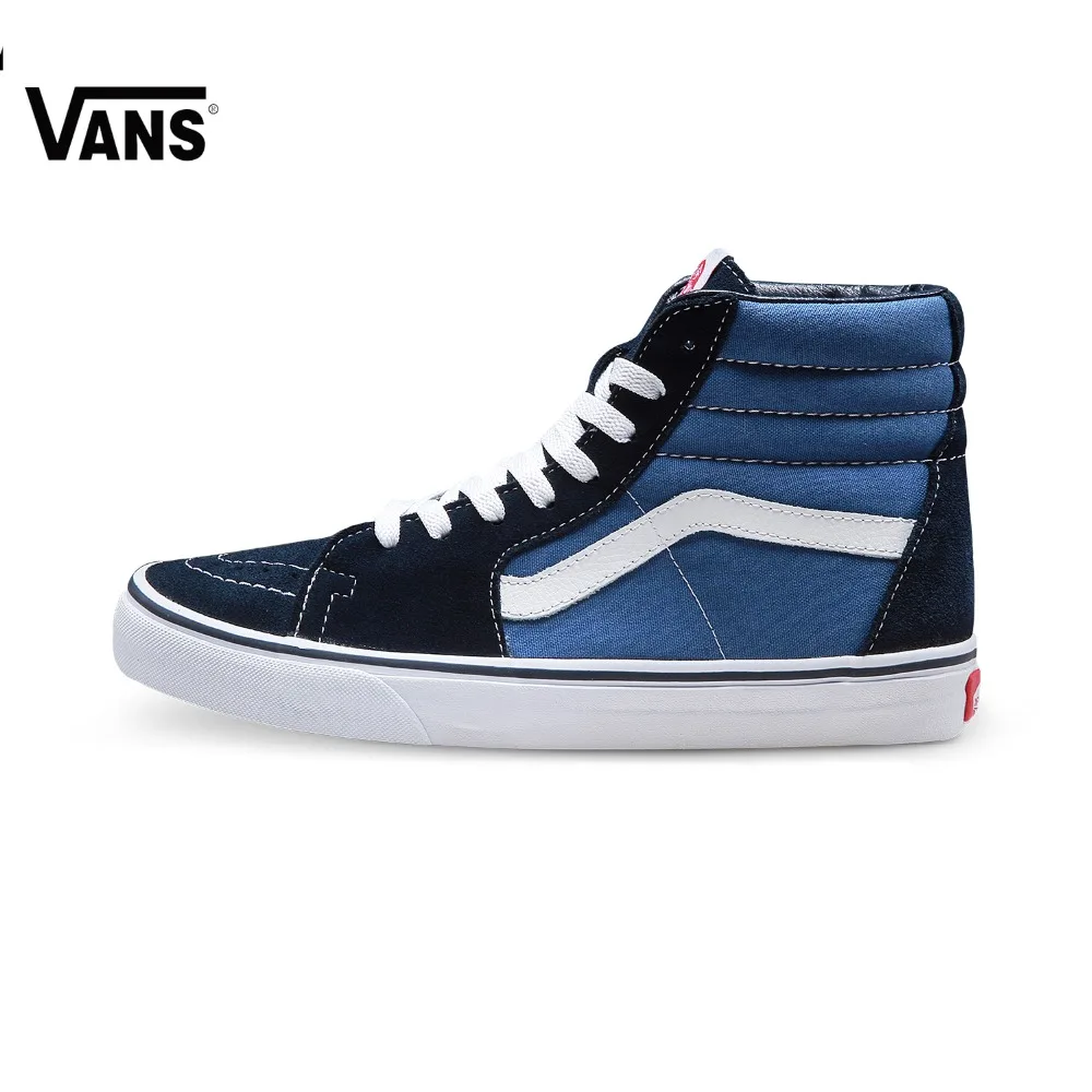 Original Vans Classic Unisex Skateboarding Shoes SK8-Hi Sports Shoes Sneakers free shipping Classique Comfortable