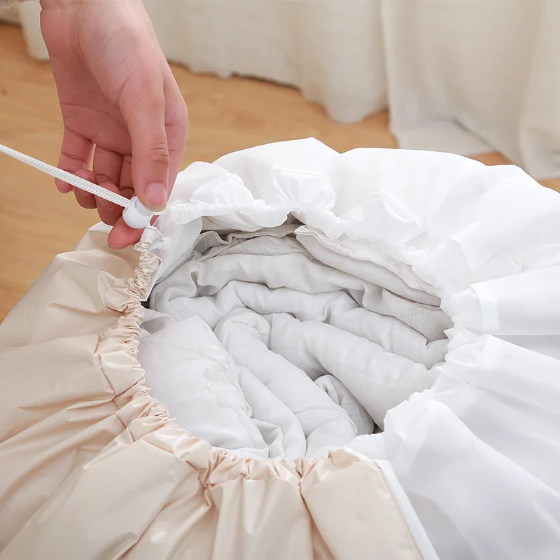 Organizer Beam Mouth Quilt Storage Bag Waterproof Home Clothes Quilt Sorting Bag Organizador Moving Clothes Luggage Packing