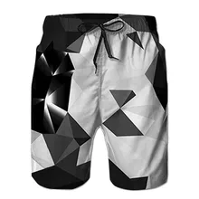 Мужские пляжные шорты брендовые быстросохнущие Короткие штаны Повседневная одежда шорты Homme верхняя одежда шорты мужские геометрические 3D спортивные брюки