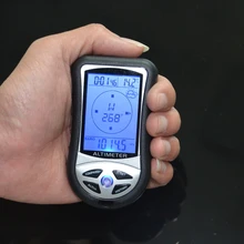 Охотничий туризм лыжный 8 в 1 Электронный барометр, компас, высотомер Таблица высот Открытый термометр погоды