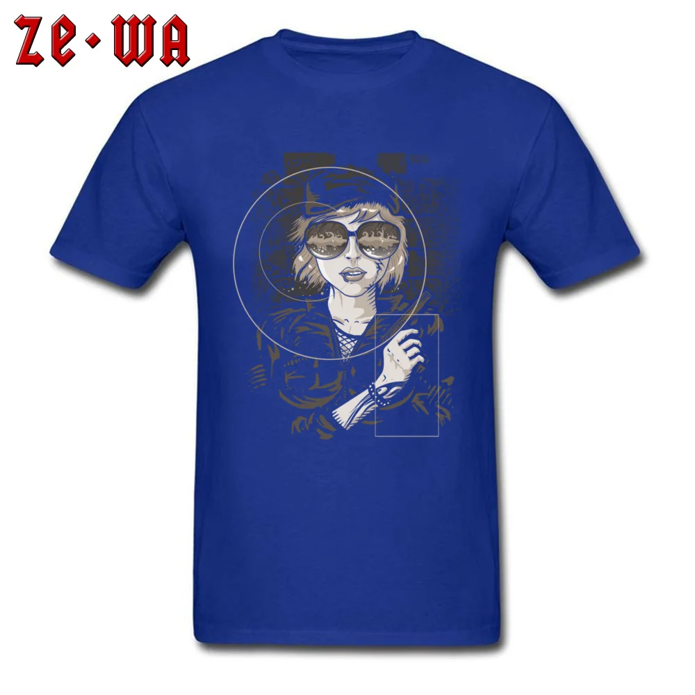 Tees Dangerous Mind Fall New Arrival Classic Short Sleeve Cotton Fabric Round Neck Men's T-shirts Classic Clothing Shirt Dangerous Mind blue