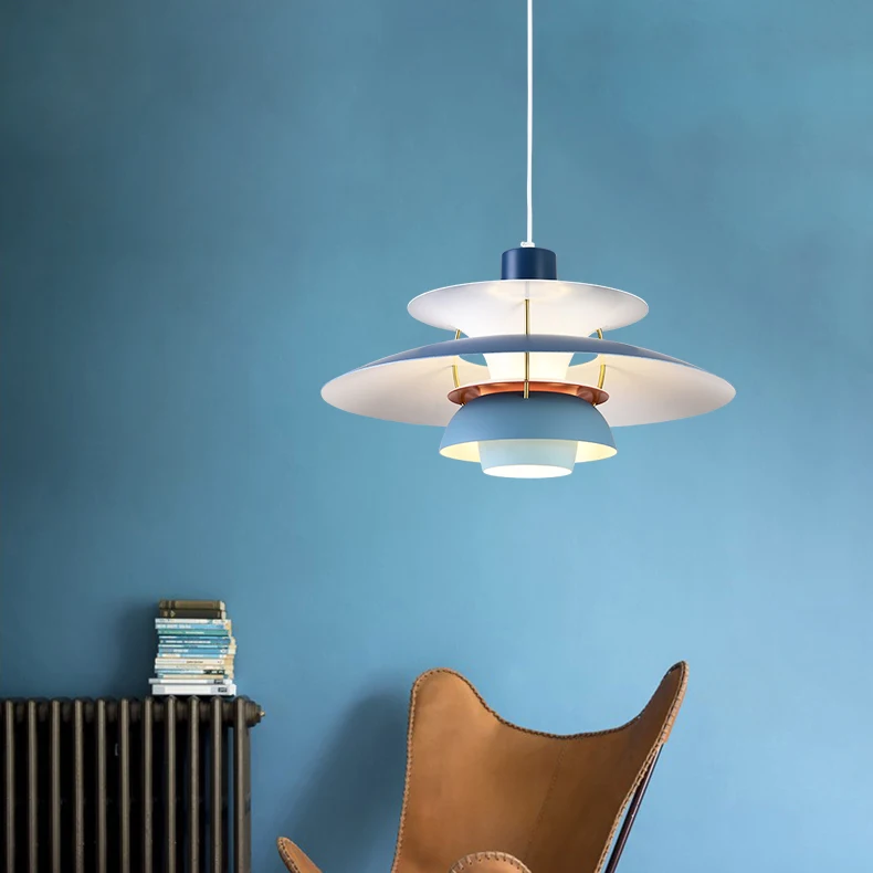 

PH5 Led Pendant Lights Nordic Denmark Living Room Colorful Suspend Lamp Dining Room Pendant Lamp Modern Kitchen decor Luminaire