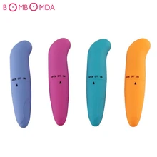 Powerful Mini G-Spot Dildo Vibrator For Beginners Vaginal Bullet Vibrator Clitoral Stimulation Massager Adult Sex Toys For Women