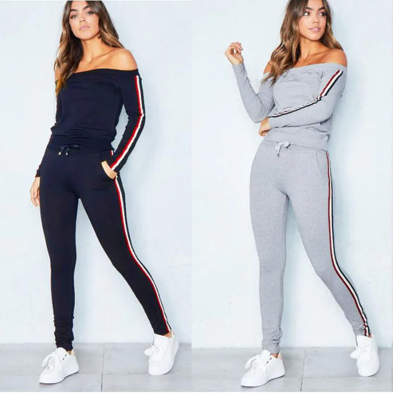 cold shoulder tracksuit