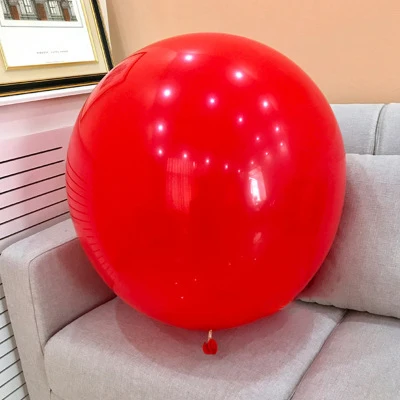 12 шт. 18 дюймов супер размер день рождения украшение детский день воздушный шар на подарок для свадебной вечеринки украшения красочный шар - Цвет: red