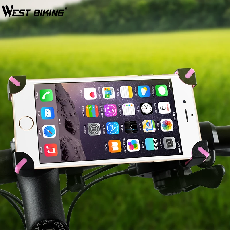 Универсальный велосипедный держатель для телефона WEST BIKING 3 5 дюйма подставка с