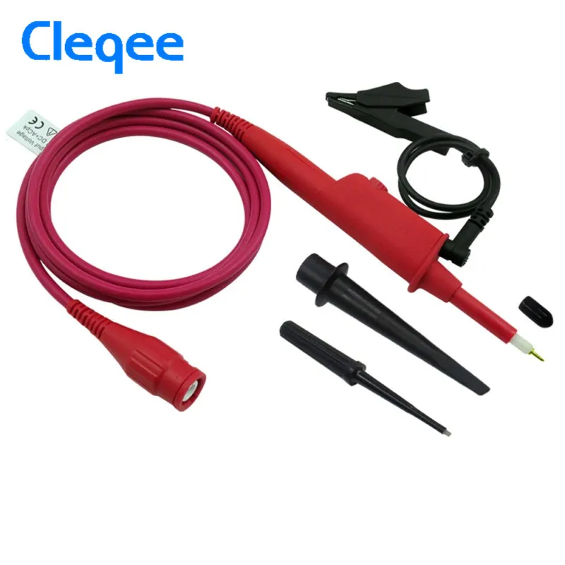 

Cleqee P2301C 1PCS Oscilloscope Probe 100:1 High Voltage Withstand 5KV 300MHz For Oscilloscope Tektronix HP Worldwide Sonda