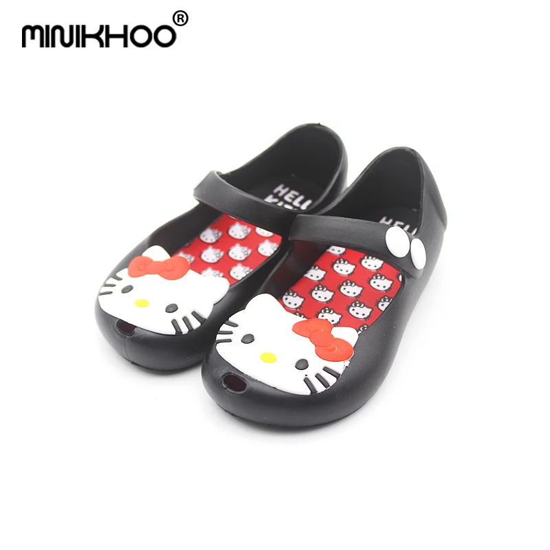 Mini Melissa 2017 Mini Hello Kitty Jelly Shoes Sandals Boots Waterproof