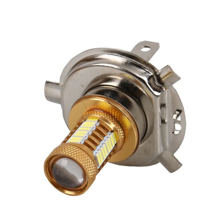 H4 светодиодный головной фонарь для мотоцикла 6V ~ 80V 6W 800LM 12V 24V 6500K белый комплект