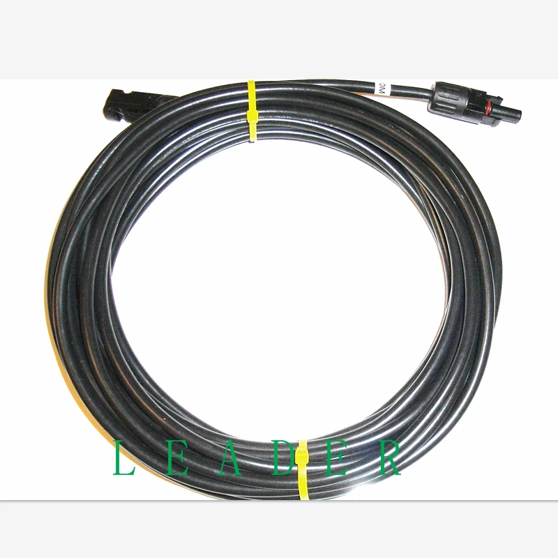 100 шт./лот 4mm2, 4 метра, MC4 PV кабель-удлинитель для Панели солнечные с мужского и женского разъем CFP418-4BK