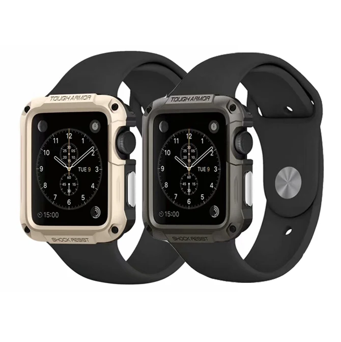 Полный экран броня для Apple Watch чехол мм 38 42 iWatch band Series 1 2 3 4 40 44 | Наручные часы