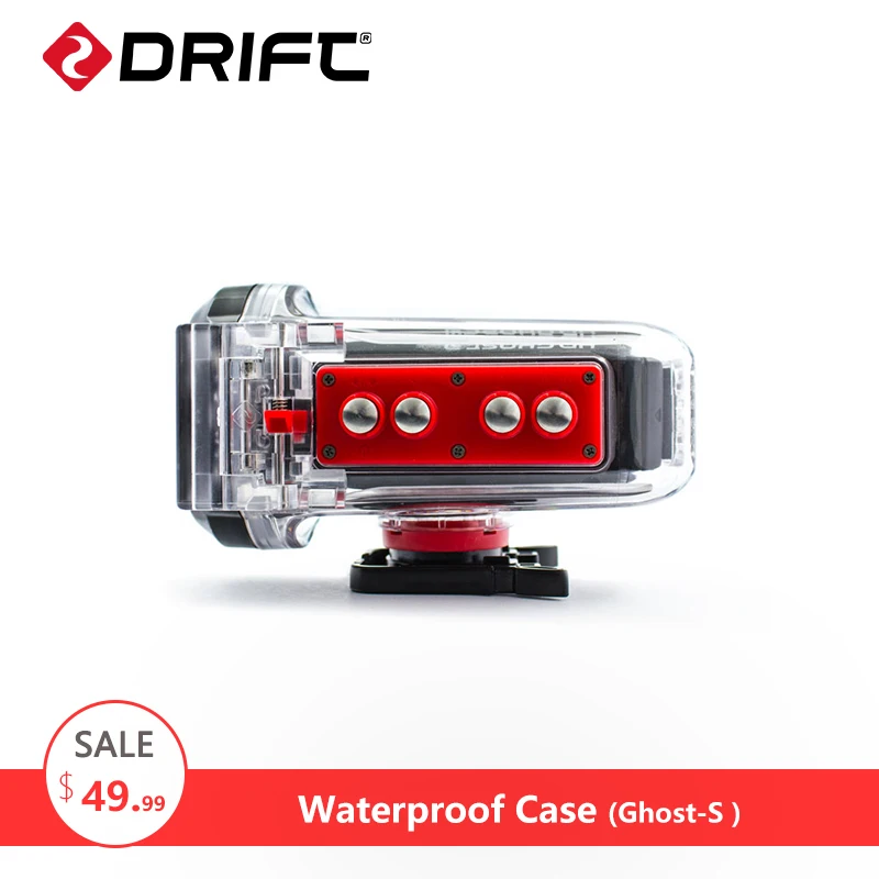 Goedkoop 100% Originele DRIFT Waterdichte Behuizingen Case voor Ghost s Action Sport Camera Accessoires Motorcycle Fiets Accessoires
