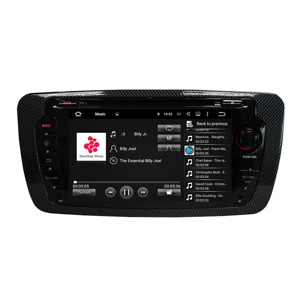Clearance OTOJETA Android 8.0 car DVD player octa Core 4GB RAM 32GB rom for SEAT IBIZA 2013 radio touch screen gps stereo GPS head units 5