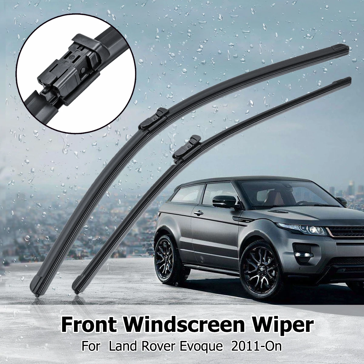 2pcs Car Front Windscreen Wiper Blades For Land Rover Evoque 2011 On 20