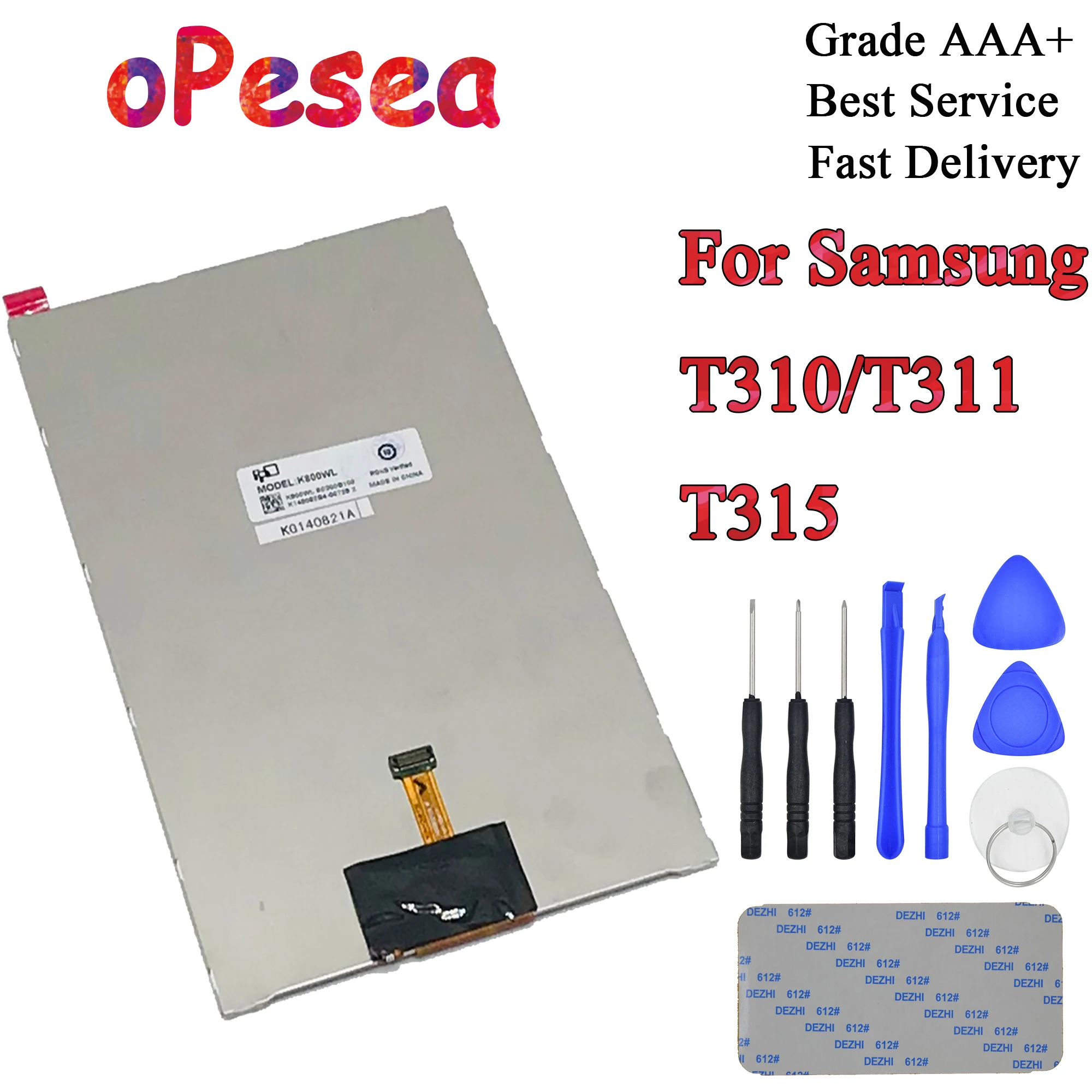 OPesea для Samsung Galaxy Tab 3 8,0 T310 T311 T315 SM-T310 SM-T311 SM-T315 ЖК-дисплей Дисплей Панель Экран монитор Запчасти для авто