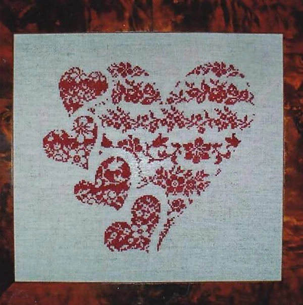 

Needlework,DIY Cross Stitch,Sets For Embroidery kits,11CT&14CT,Five hearts