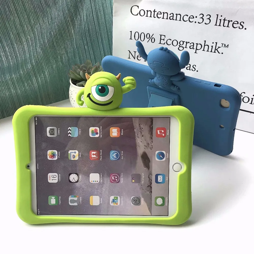 

Case for Apple Ipad 2 3 4 Air 1 2 Mini 1 2 3 4 5 Tablet Silicon Silica Gel Cover for New iPad 2017 2018 Pro 9.7 10.5 11 Cover