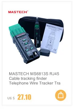 NF-868 цифровой кабель тестовый er трекер для RJ45, RJ11, BNC, USB, анти-помех металлический кабель тестовые перекрестные помехи/короткое замыкание/длина