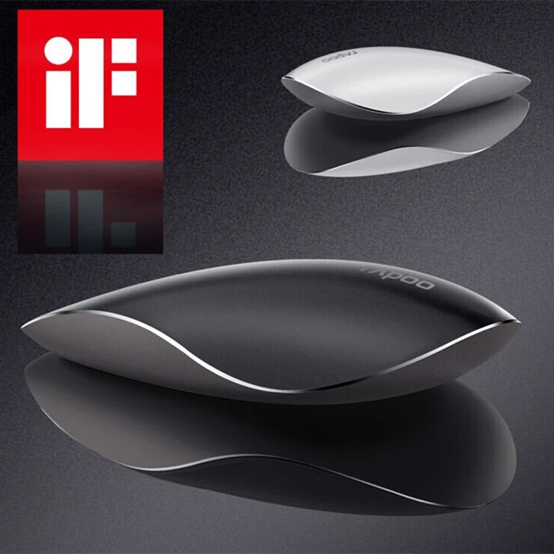 Дешево Rapoo USB Беспроводная лазерная сенсорная мышь прочная компьютерная мышь Souris sans fil Бесшумная жестовая Волшебная игровая мышь raton inalambrico