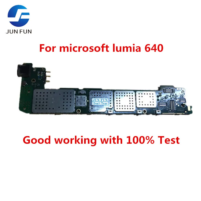 JUN FUN разблокирована для microsoft lumia 640 материнская плата Тест 100% nokia RM 1077 Материнская