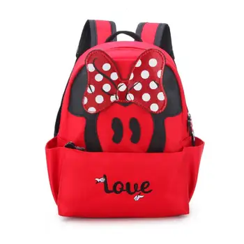 

kids kindergarten backpack/kid school bags/Satchel for boys and girls free shipping 2019 Cartoon Mickey children backpacks