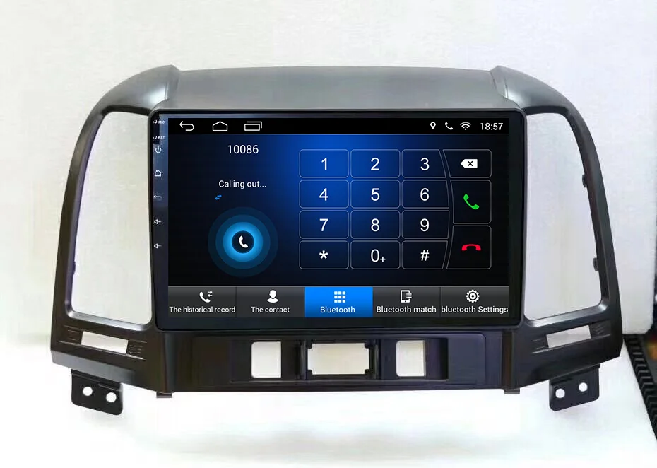 Perfect Nedehe 9 inch 2G+32G Android 8.1 car dvd gps navigation for HYUNDAI SANTA FE santafe 2006 2007 2008 2010 2011 car radio stereo 4