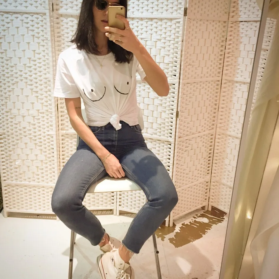 2017-Harajuku-Cute-Bust-Print-Women-s-White-Short-Sleeve-T-shirt-Quality-Cotton-Girl-Casual (2)