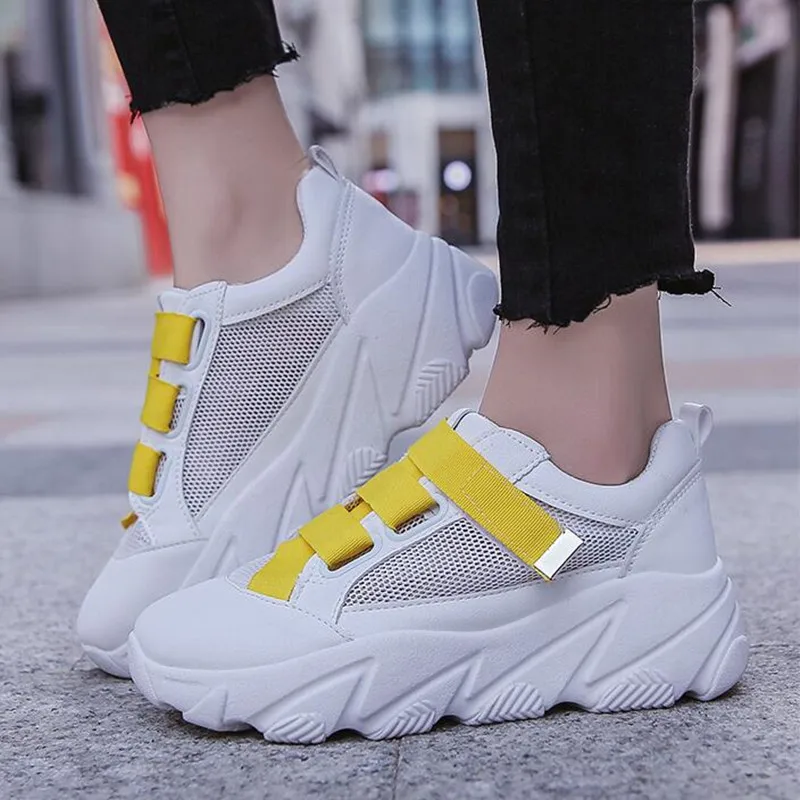 

Women Shoes Chunky Sneakers For Women Vulcanize Shoes Casual Fashion Dad Shoes Platform Sneakers Basket Femme