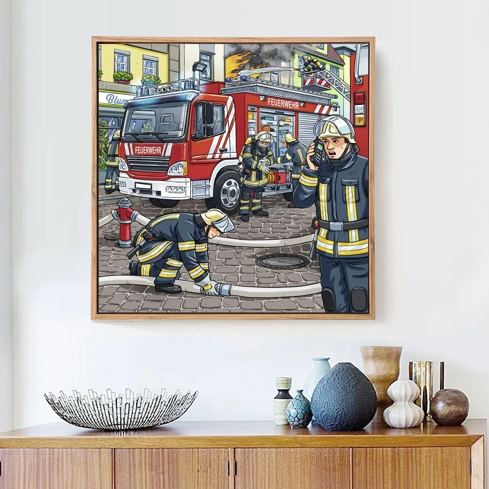 5D-DIY-Diamond-Embroidery-Cartoon-Fireman-Cross-Stitch-Wall-Sticker-Mosaic-Picture-Of-Rhinestone-Paste-Embroidery