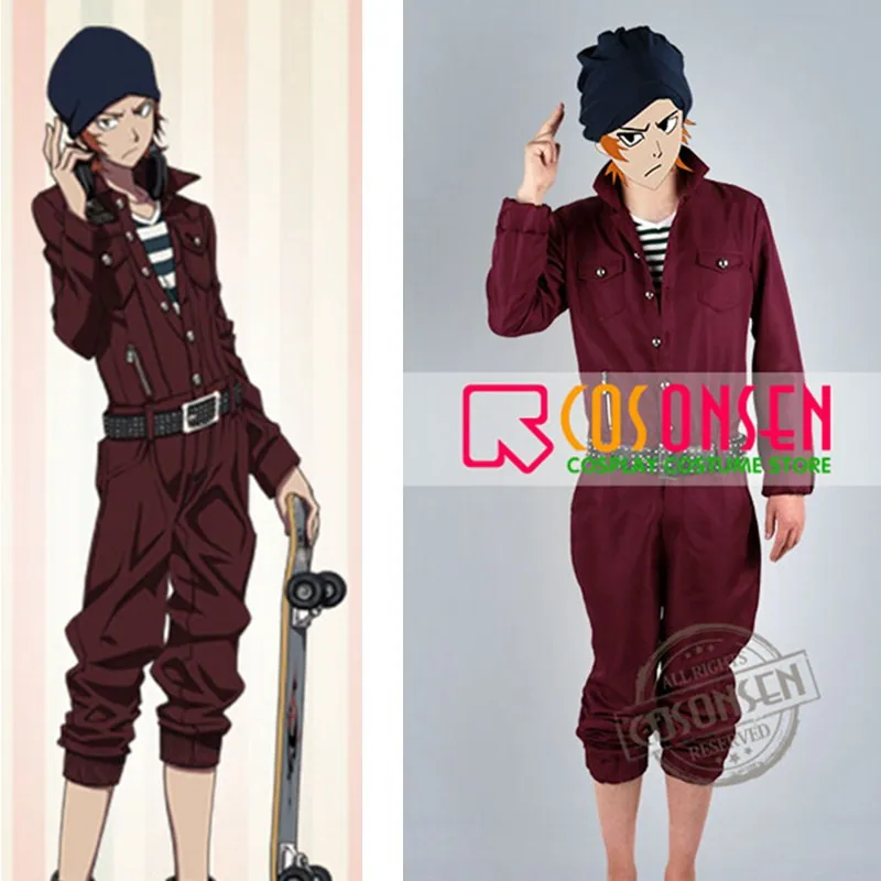 

COSPLAYONSEN K Project Missing Kings Yata Misaki Cosplay Costume Red Jumpsuit Custom Made
