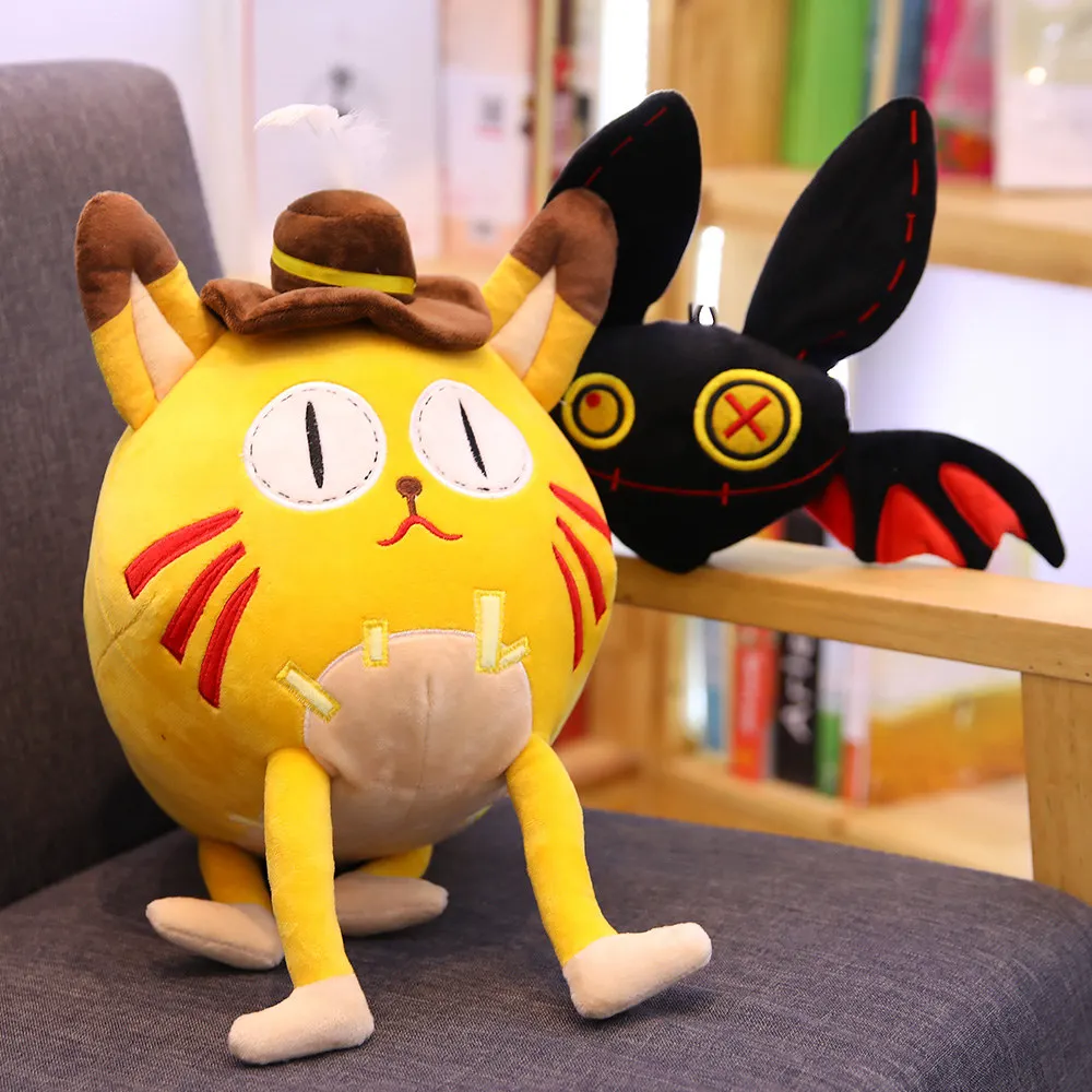 Личность V Attendent кошка Ночная летучая мышь Косплей подвеска плюшевая кукла