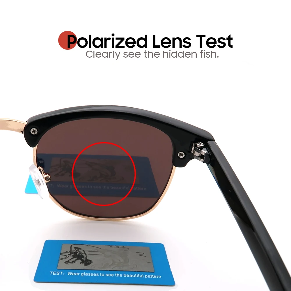 VIVIBEE Classical Square Men Sunglasses Woman Sun Glasses Polarized Man Blue Mirror Lens Driver Top Quality Polarised Shades