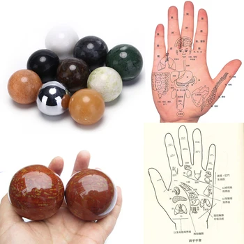 

Therapy Hand Massage 5cm Baoding Balls Chinese Hand Exercise Ball Stress Relaxation Hand Foot Pain Relief Body Treatment Ball