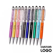 Мода алмаз металлический шариковая ручка лось Рождественский подарок ручка пользовательские ручка шариковая ручка персонализированные пользовательские школьные канцелярские принадлежности лазерная гравировка подарок на