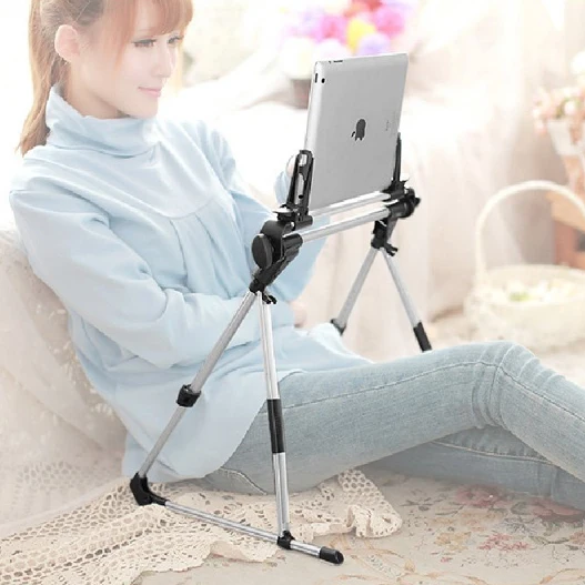 

Tablet Phone Stand for Bed Sofa Desk Adjustable and Foldable Holder Fit for iPad iPhone Cellphone Tablet Kindle in Bedroom