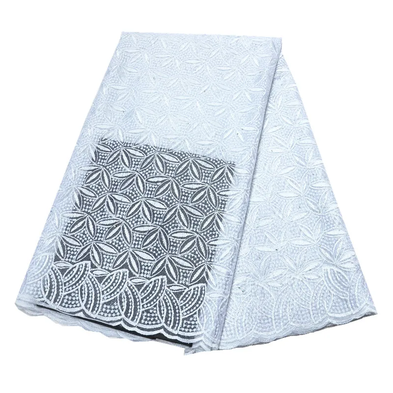 

New arrival african lace fabric nigerian lace fabric 2019 high quality lace white lace fabric for wedding