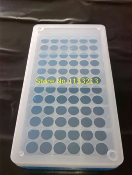 

Plastic PCR Tube Box 1.5ml With 72 Holes, Laboratory Centrifuge Tube Box, Frozen Tube Storage Box, DNA Sample Tube Box 5pcs/lot