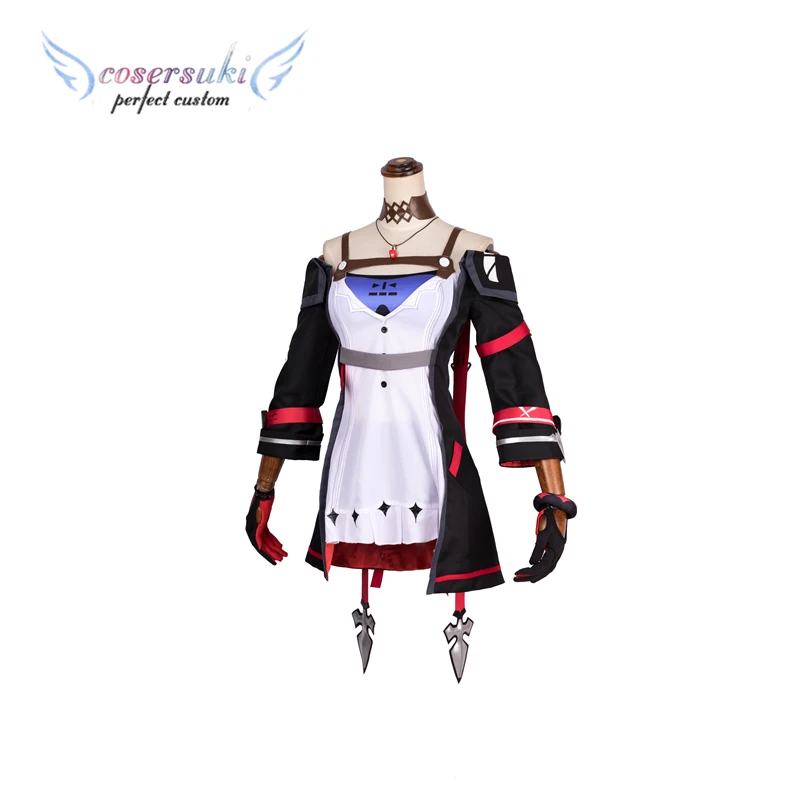 Honkai Impact 3 Каллен каслана косплэй костюм этап перфорации одежда, Идеальный заказ для вас