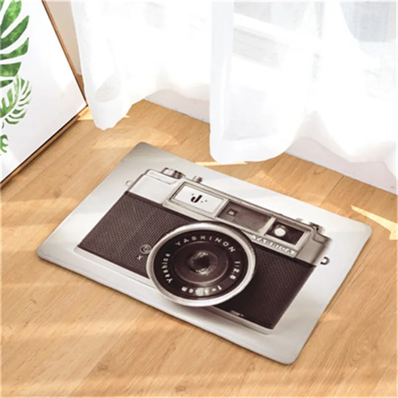  New Home Decor Mats 3D Camera Carpets Non-slip Kitchen Rugs for Home Living Room Floor Mats 40X60 5
