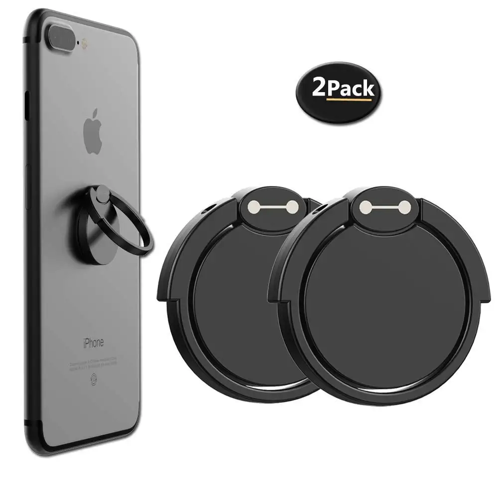 NYFundas 2 шт палец кольцо подставка для iphone8 7 8 6 6S Plus X 10 5 5S Samsung Galaxy S9 S8Plus крепление