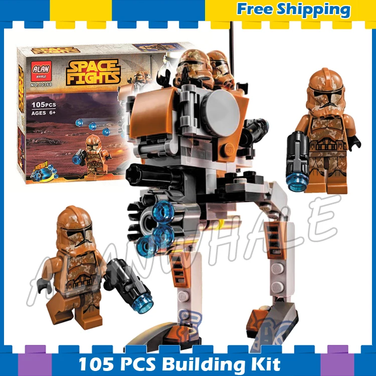 

105pcs Space Wars Geonosis Troopers Clone Universe 10368 Model Building Kit Blocks Kid Children Gifts Sets Compatible With Lego