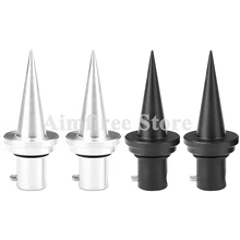 2 шт. сошки Спайк быстрая замена Спайк Сменные ножки подходят Atlas сошки алюминиевые аксессуары для охоты