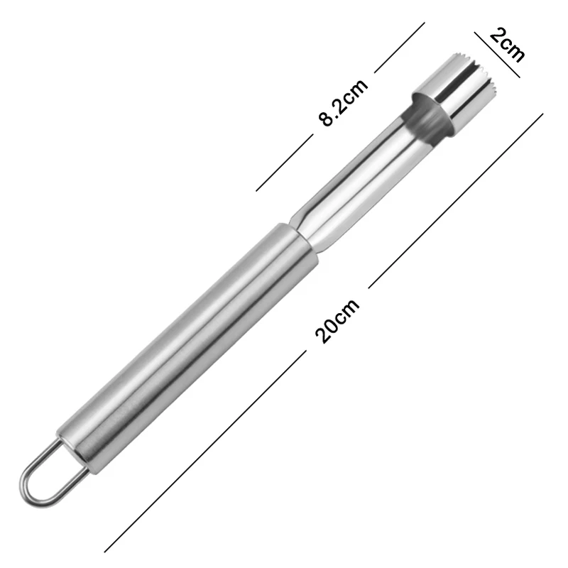 Нержавеющая сталь Яблоко сердцевины легко твист фрукты ядро для удаления практичные фруктовые инструменты Яблоко Груша сеялка нож пробирки Кухонные гаджеты