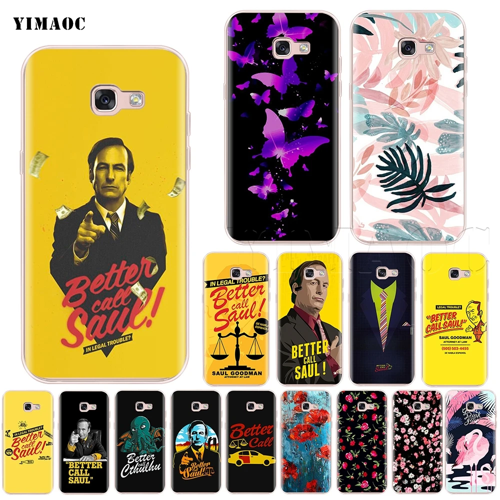 YIMAOC Better Call Saul Silicone Case for Samsung Galaxy A7 A8 A9 A10 A30 A40 A50 A70 M10 M20 M30 S10e J6 Plus 2018 | Мобильные