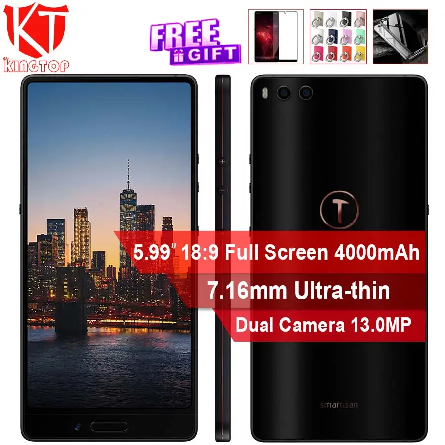 Оригинальный смартфон Smartisan Nut 3 4G 4 Гб 32 ГБ/64 ГБ Snapdragon 625 5 99 дюйма двойная | Смартфоны -32913673001